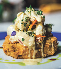 a close up of a piece of cake on a plate